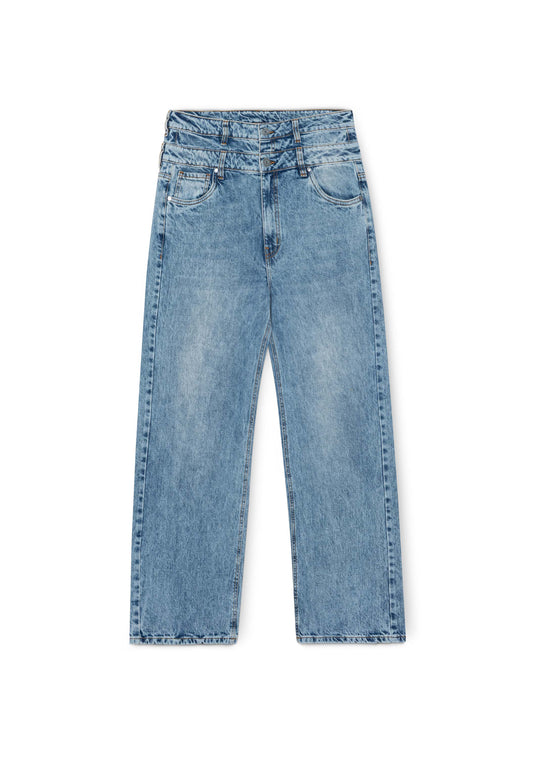 Dopamine Light-wash jeans