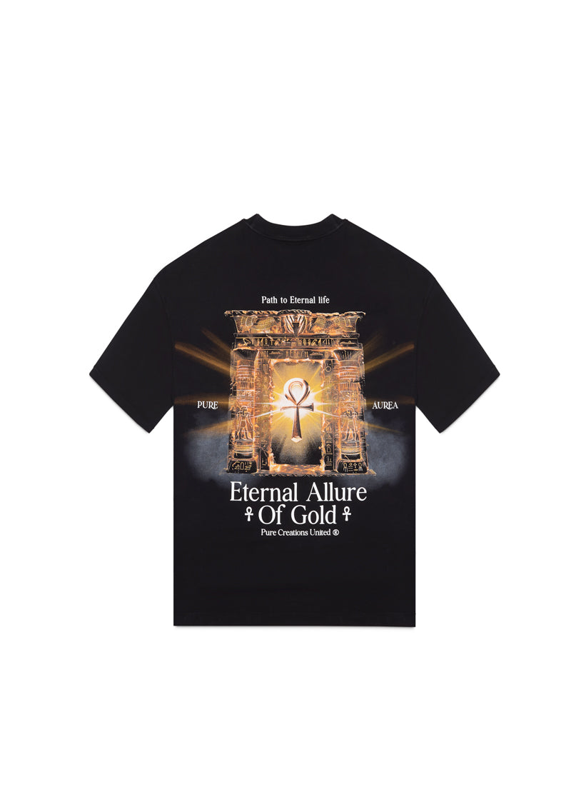 Áurea black arch t-shirt