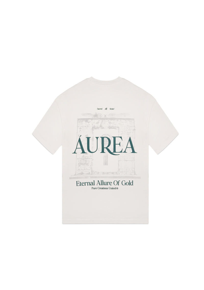 Áurea taupe arch t-shirt