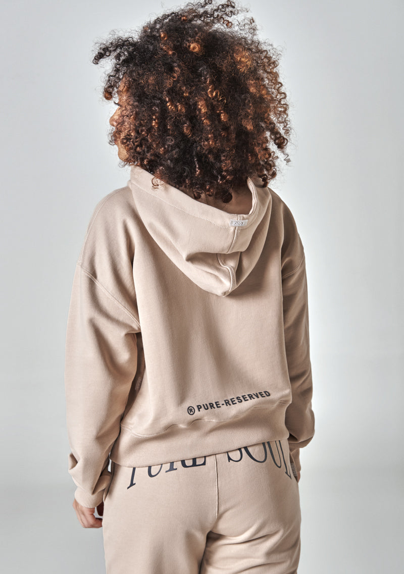 Taupe Pure Soul Hoodie