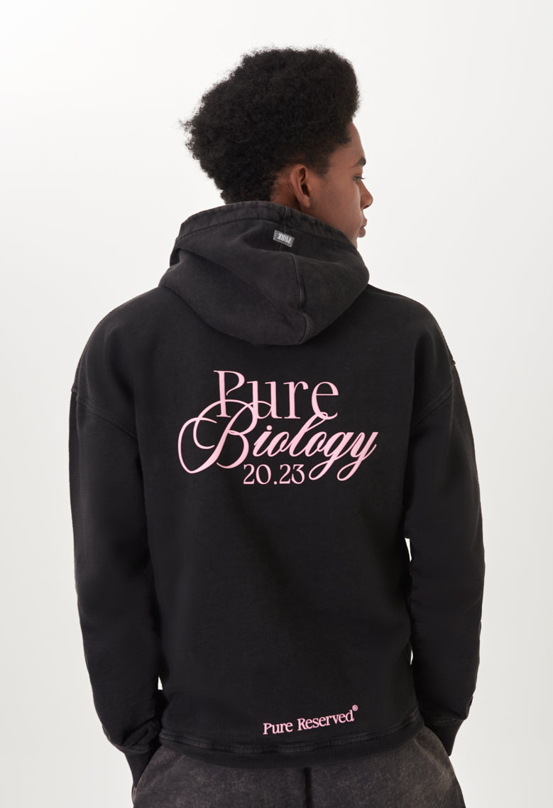 Biology Black  Hoodie