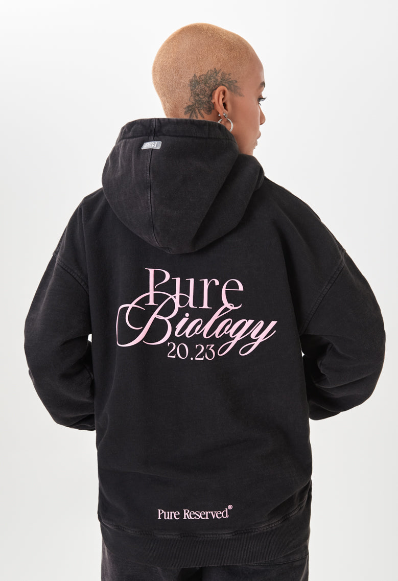 Biology Black  Hoodie