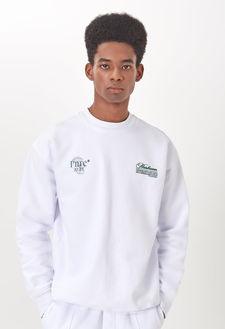 Biology White Pullover