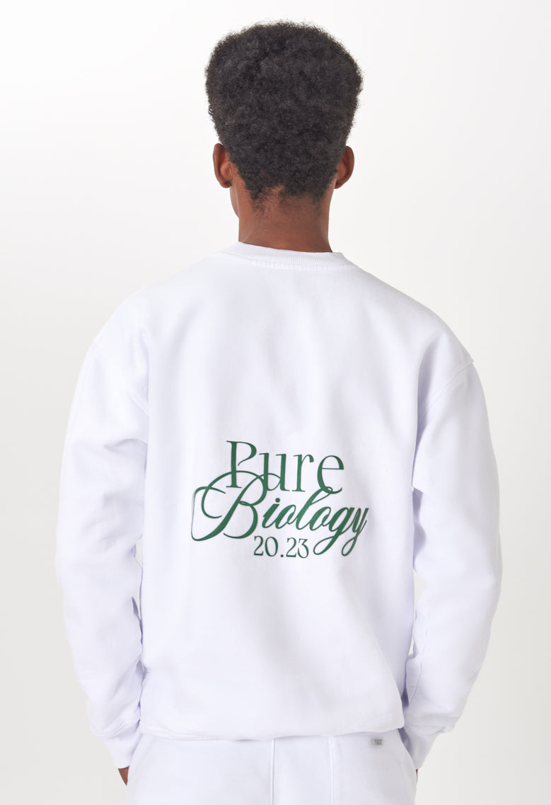 Biology White Pullover