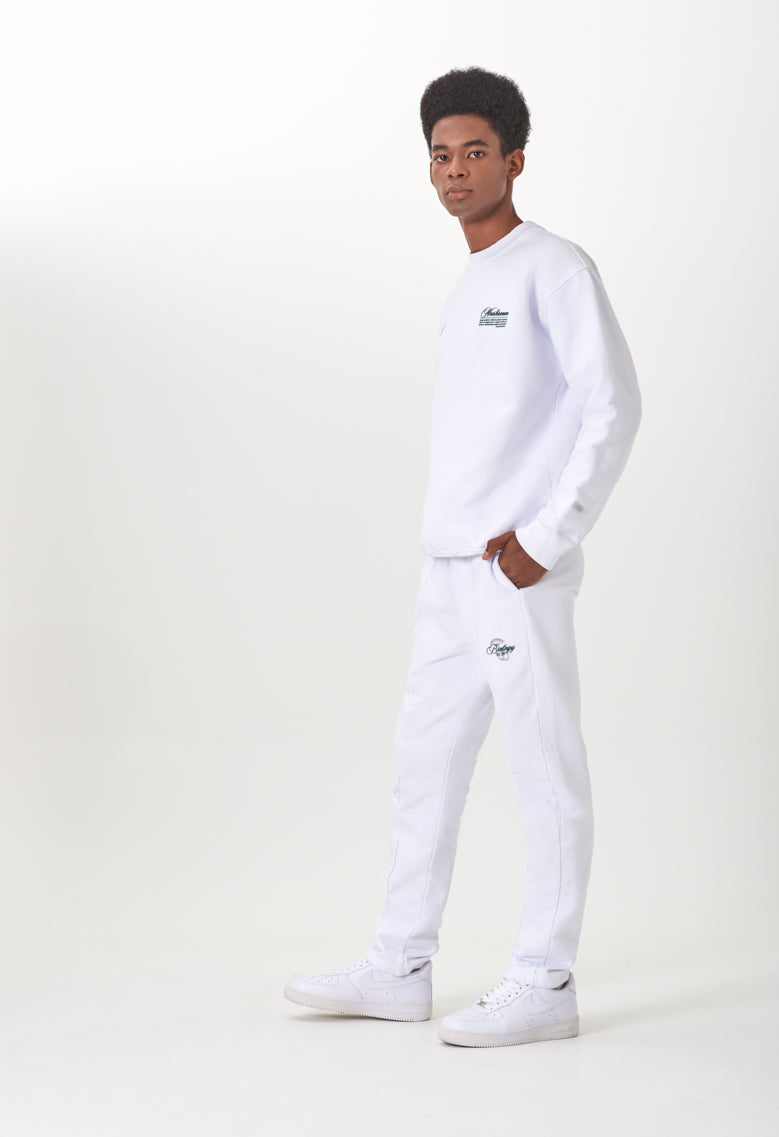 Biology White jogger