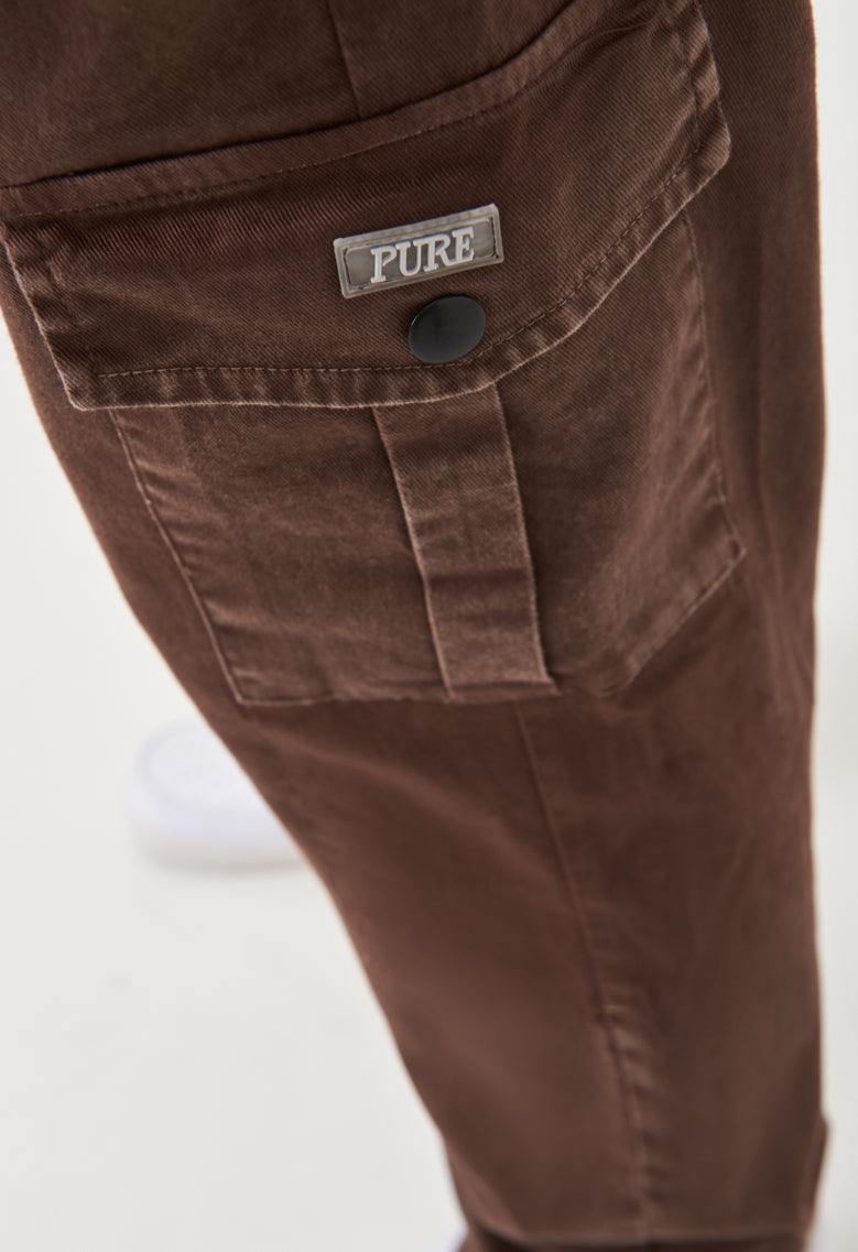 Biology Brown Cargo Pants