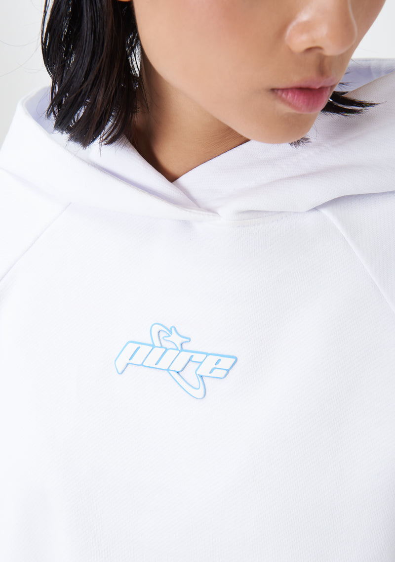 PURE2K Women White Hoodie