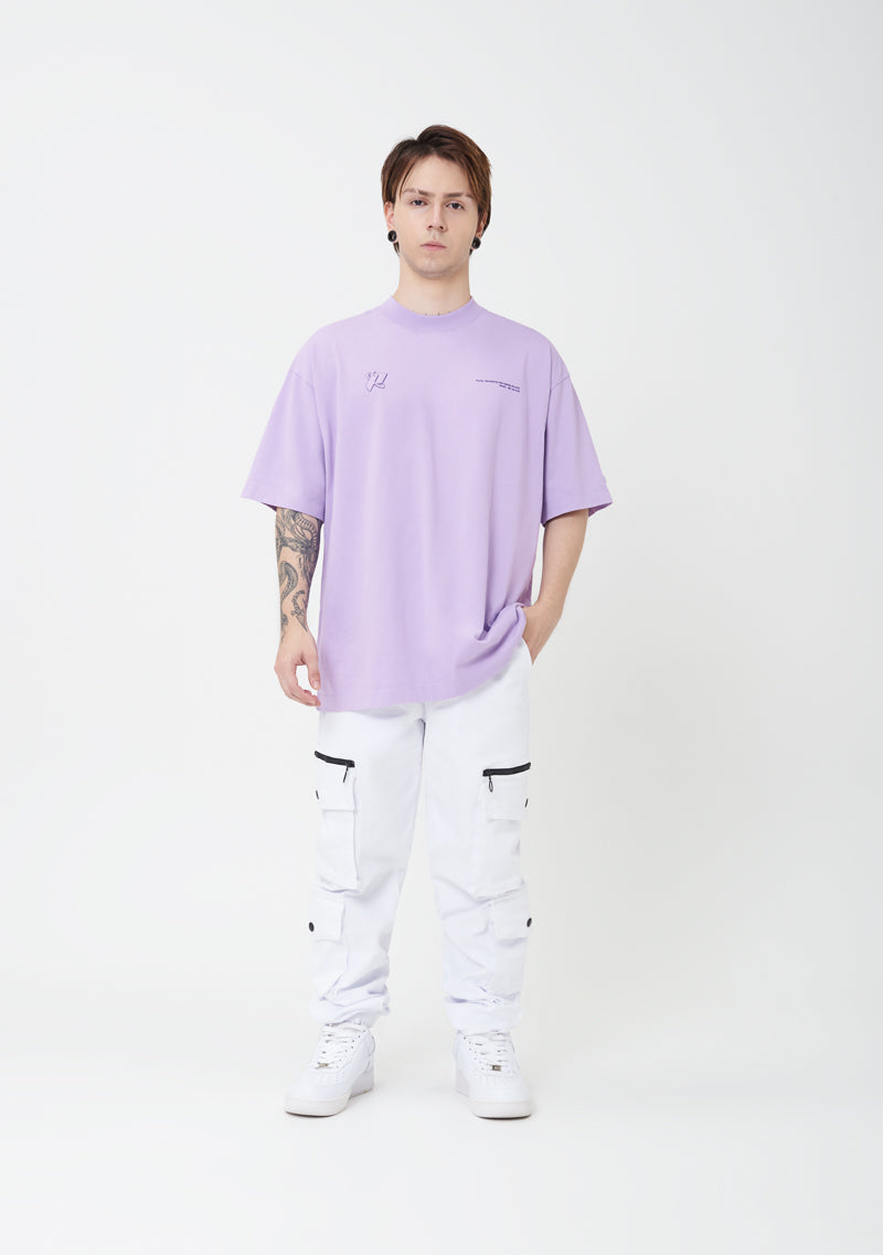 PURE2K White Cargo Pants