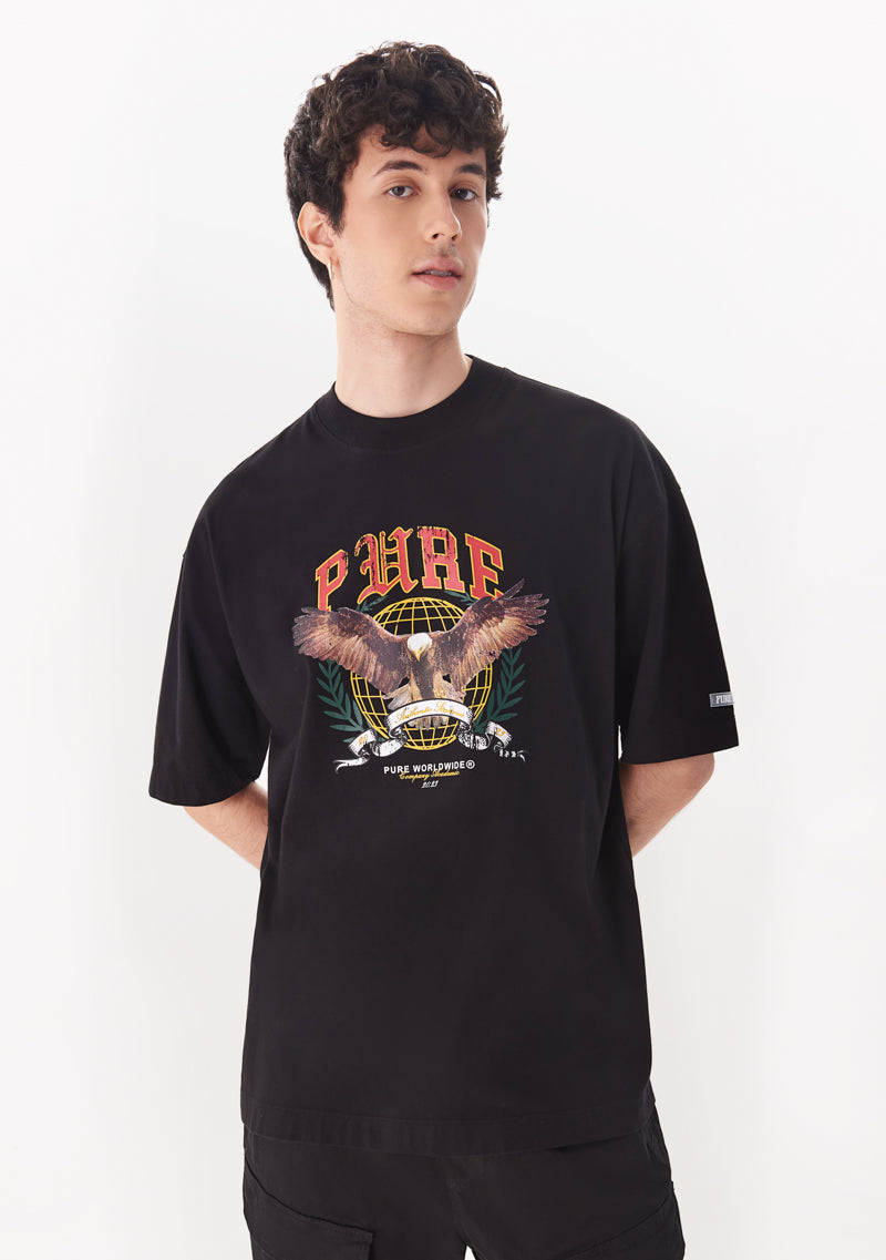 College Black Eagle T-shirt