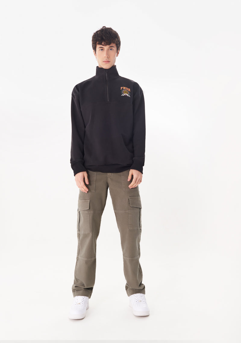 College Sweater Half zip