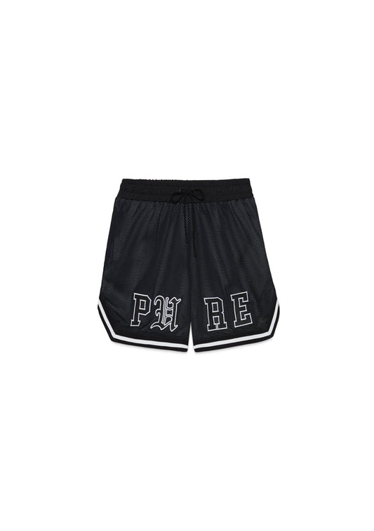 College Black Shorts