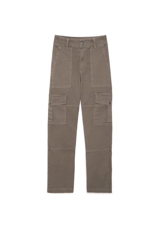 College dark green cargo pants