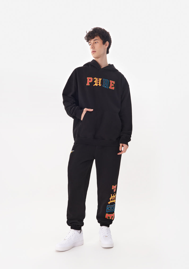 College Black Jogger