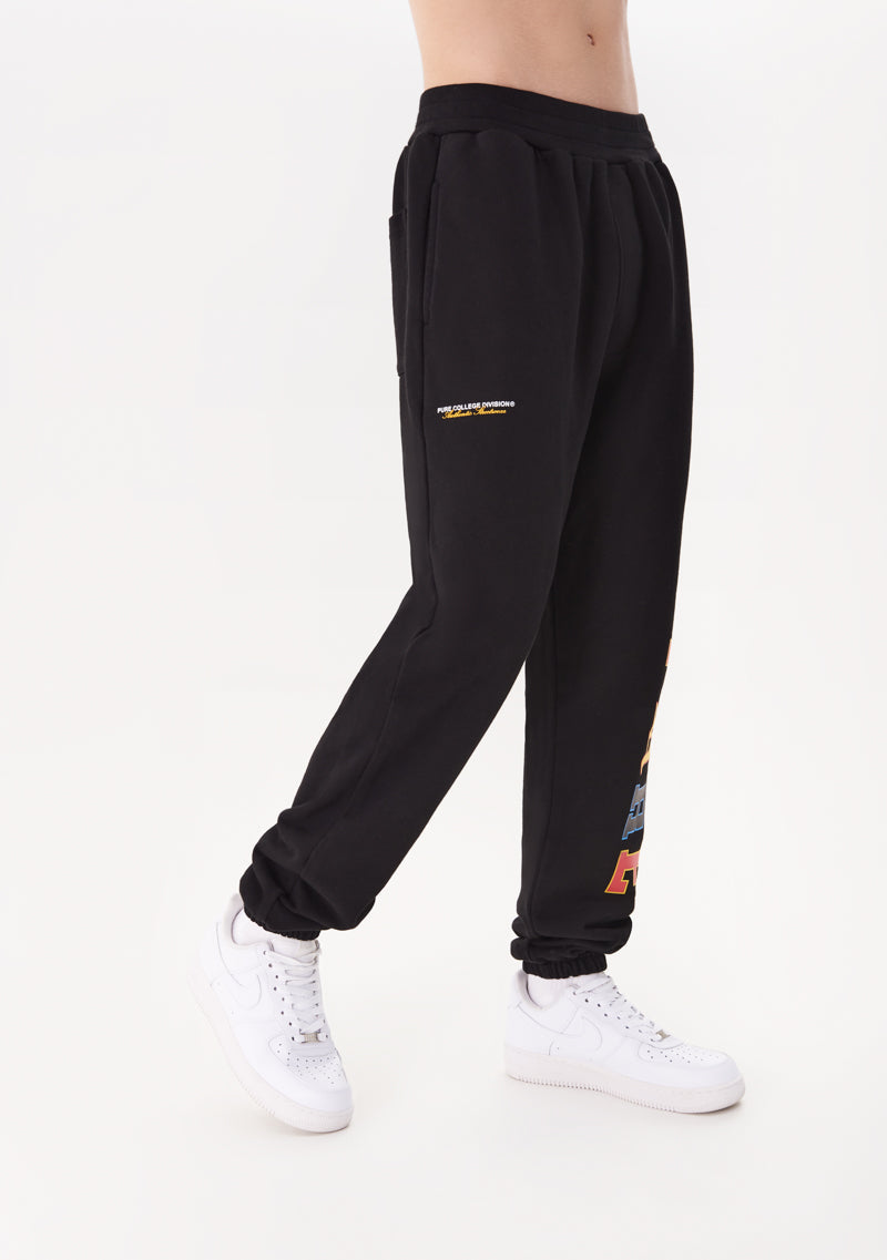 College Black Jogger