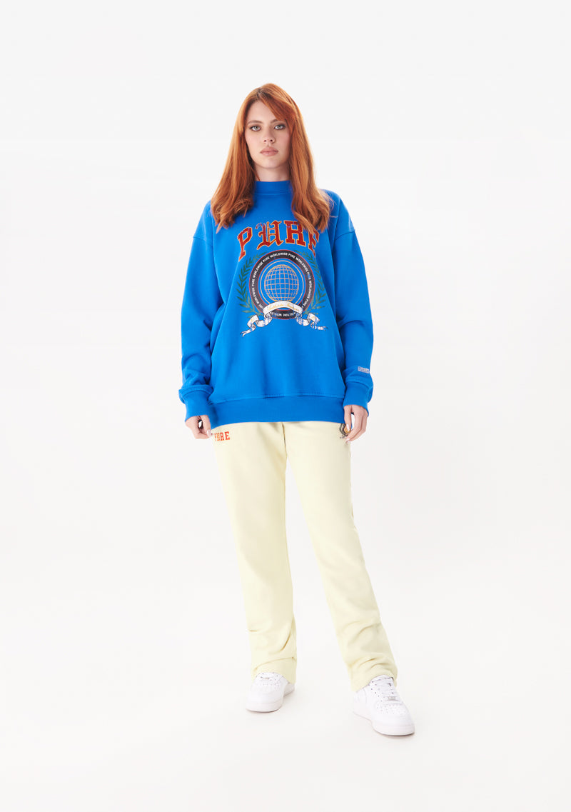 College Blue Pullover