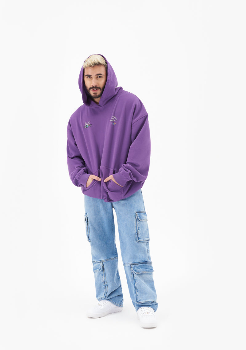 Q.M.P.E.V Purple Hoodie