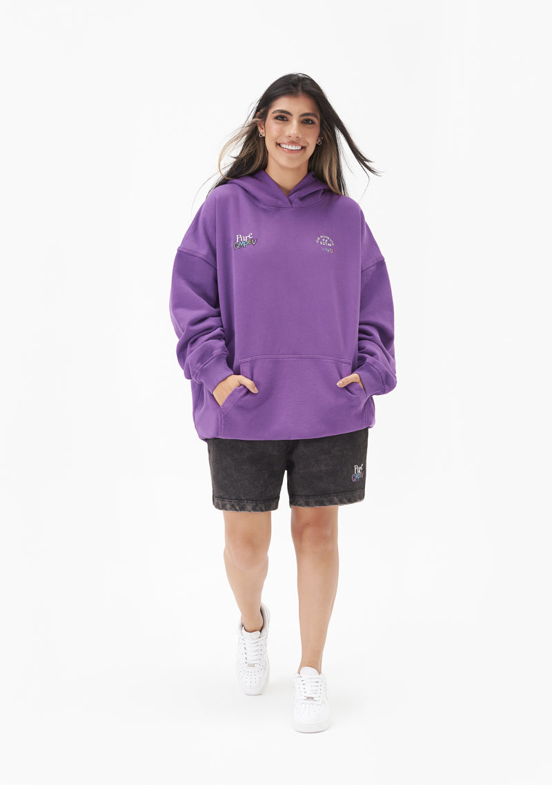 Q.M.P.E.V Purple Hoodie