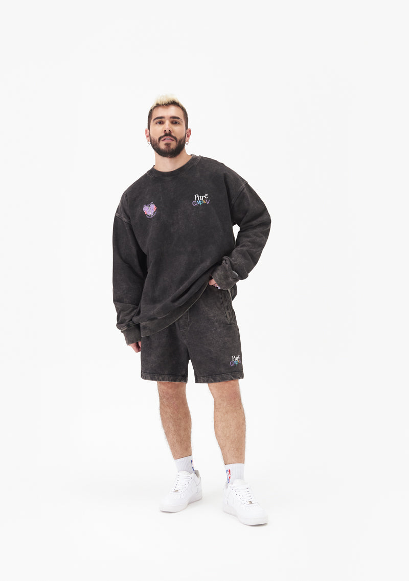 Q.M.P.E.V Black Pullover