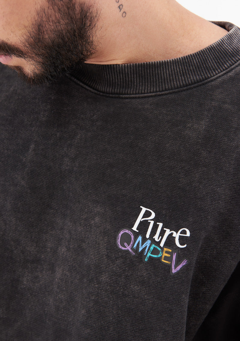 Q.M.P.E.V Black Pullover