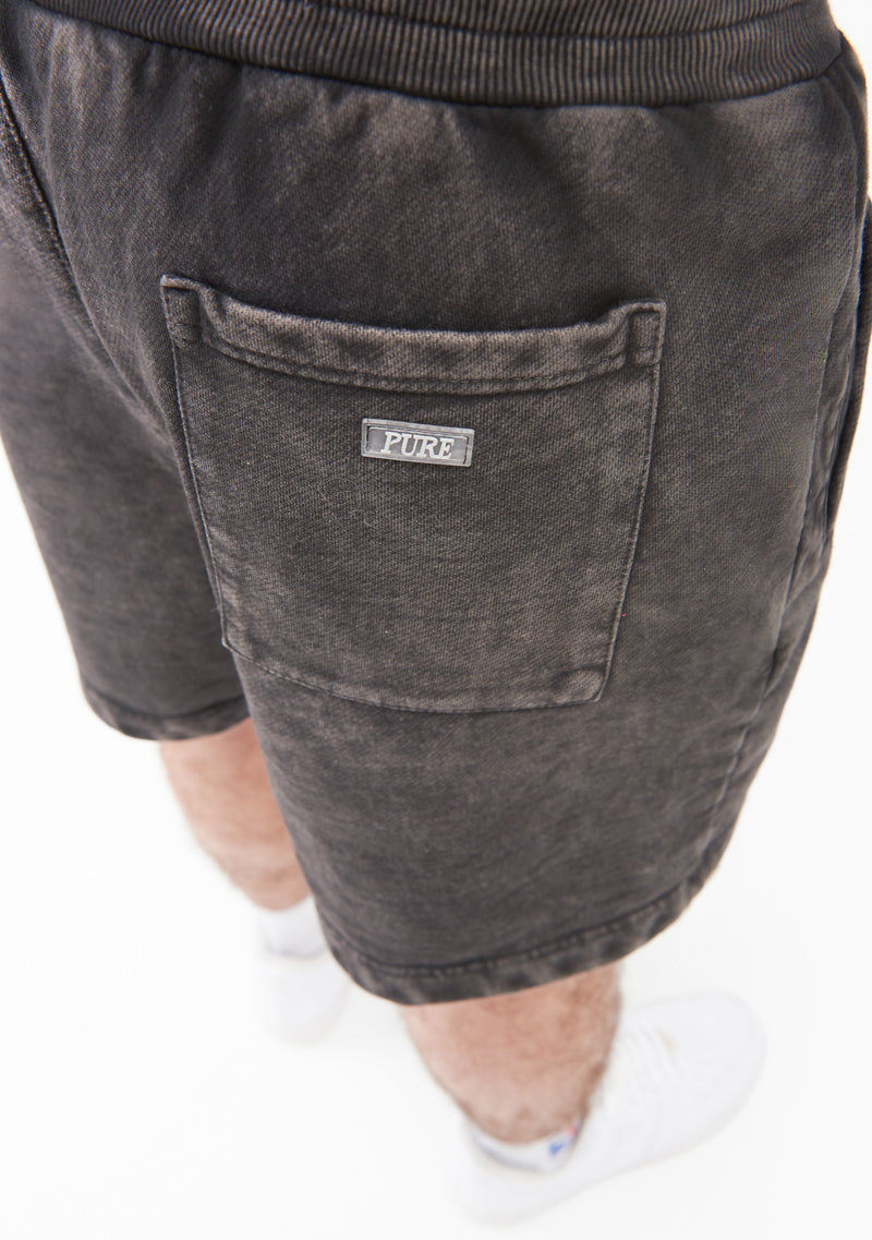 Q.M.P.E.V Black Shorts